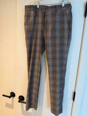 Topman Dress Pants — Plaid, Size 30x30
